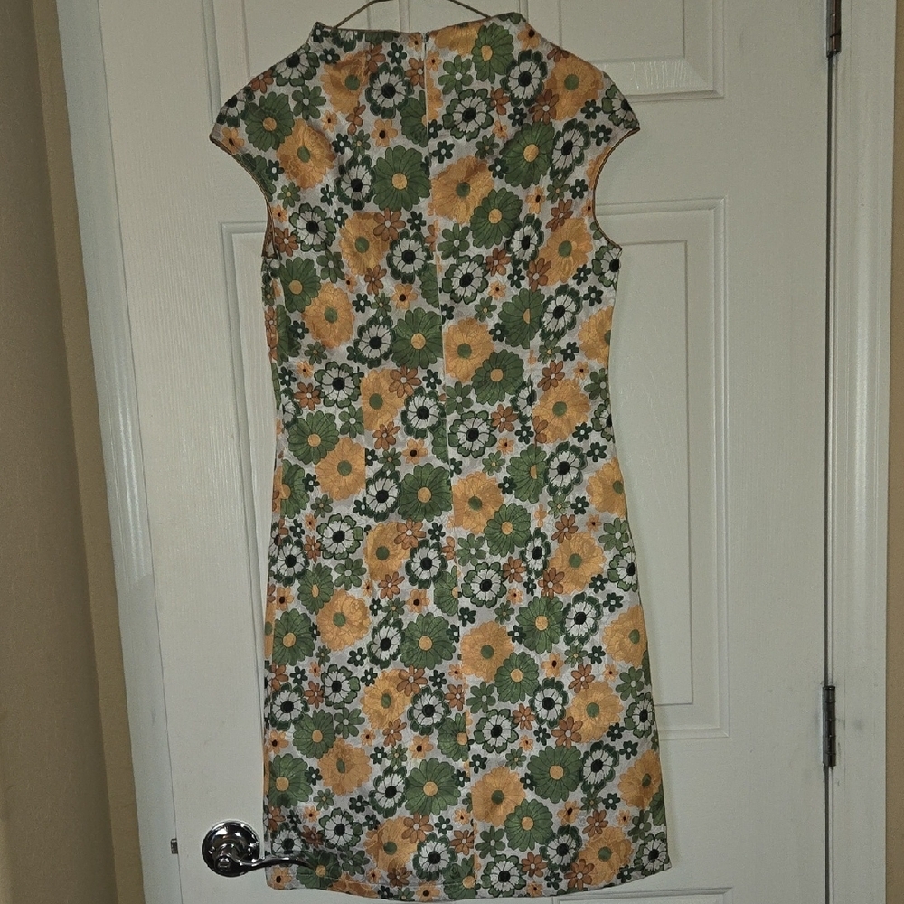 NW JAPANESE TAGS L KIMONO BEAUTIFUL CRAFTSMANSHIP tied knotting front/zip back - Picture 10 of 15